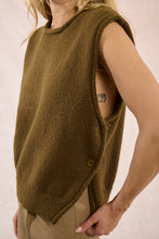 Molly Bracken Khaki Knitted Vest