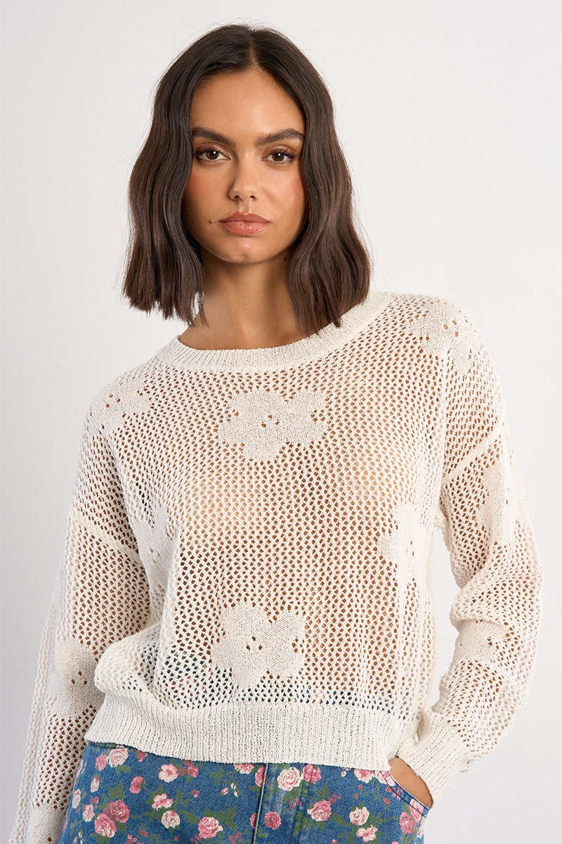 Molly Bracken Petal Knit Sweater