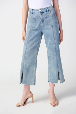 Embellished Front Seam Jeans