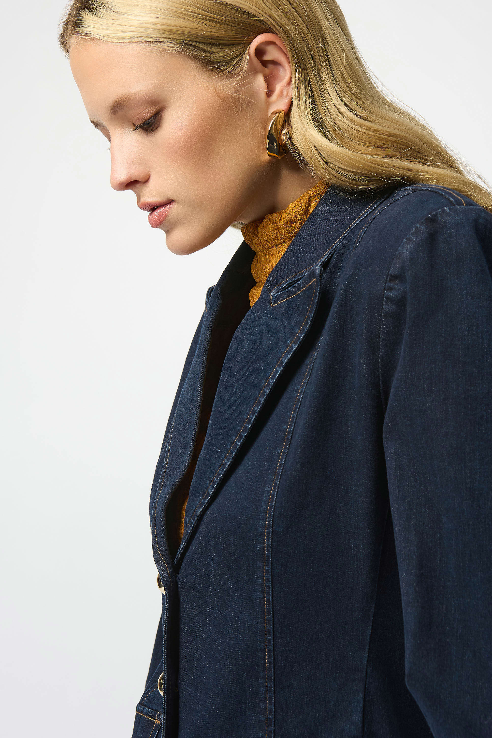 Joseph Ribkoff Stretch Denim Blazer