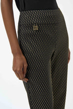 Joseph Ribkoff Foiled Slim Pant