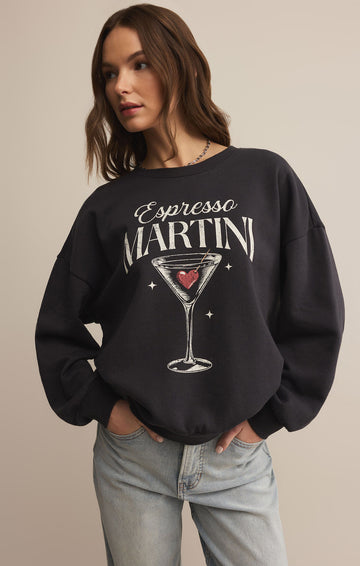 Z Supply Oversized Martini Sweatshirt