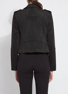 Lysse Amelia Moto Vegan Suede Jacket