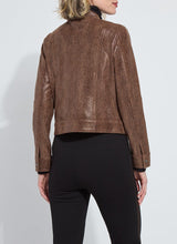 Lysse Porter Foil Vegan Suede Moto