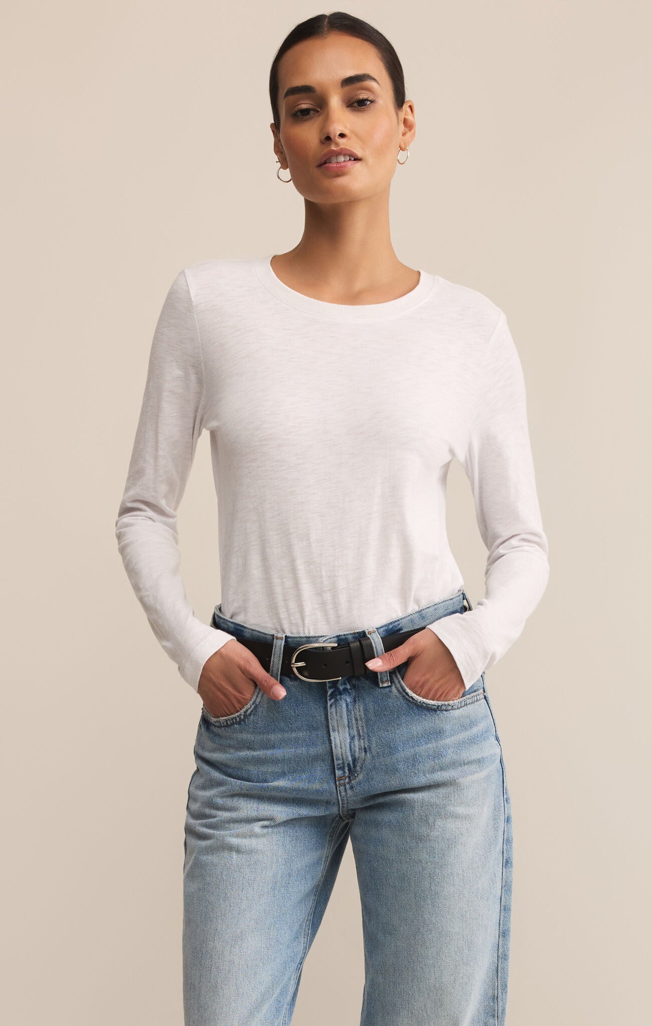 Z Supply Modern Slub Long Sleeve Top