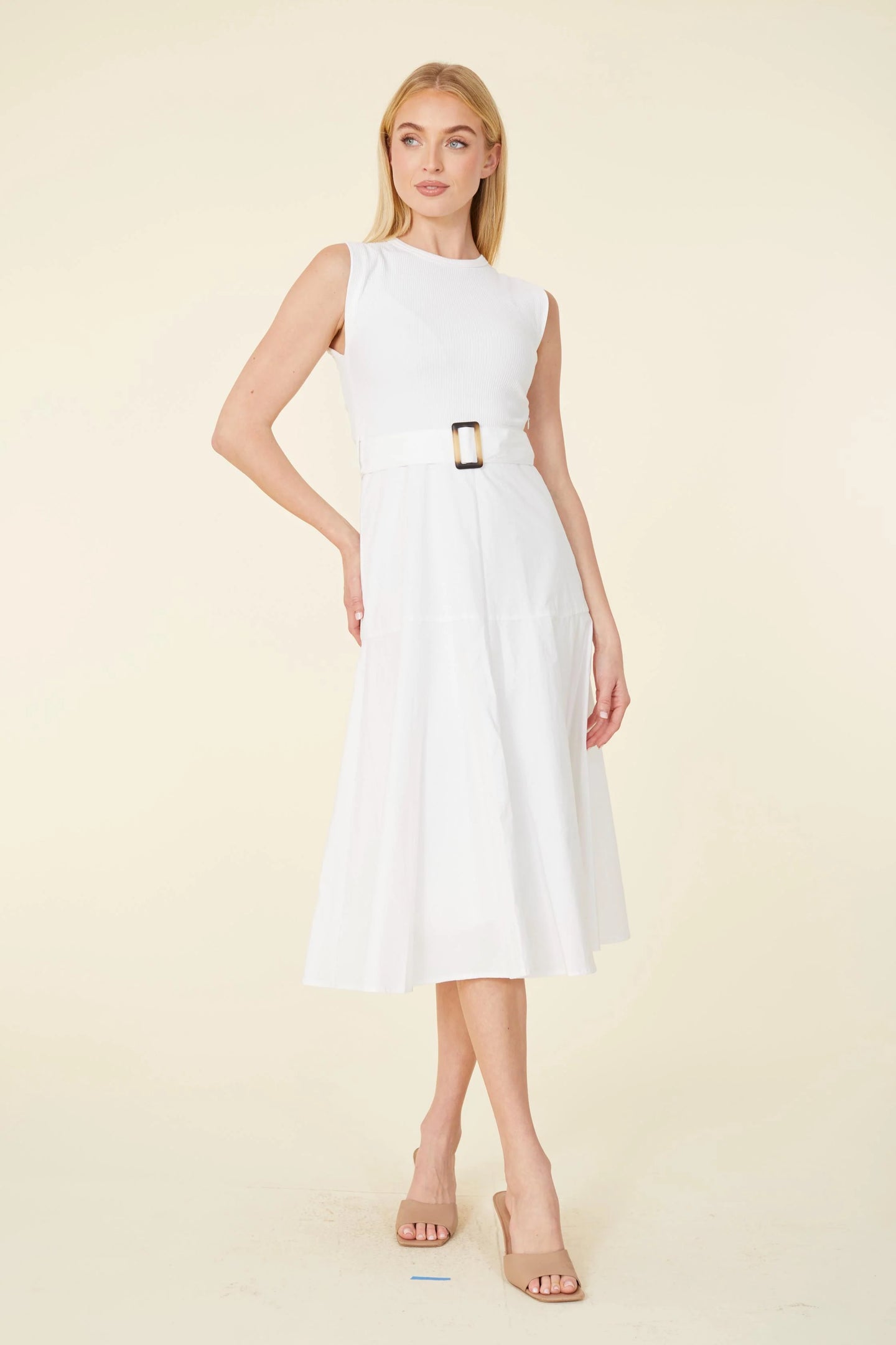 Sleeveless Midi Dress