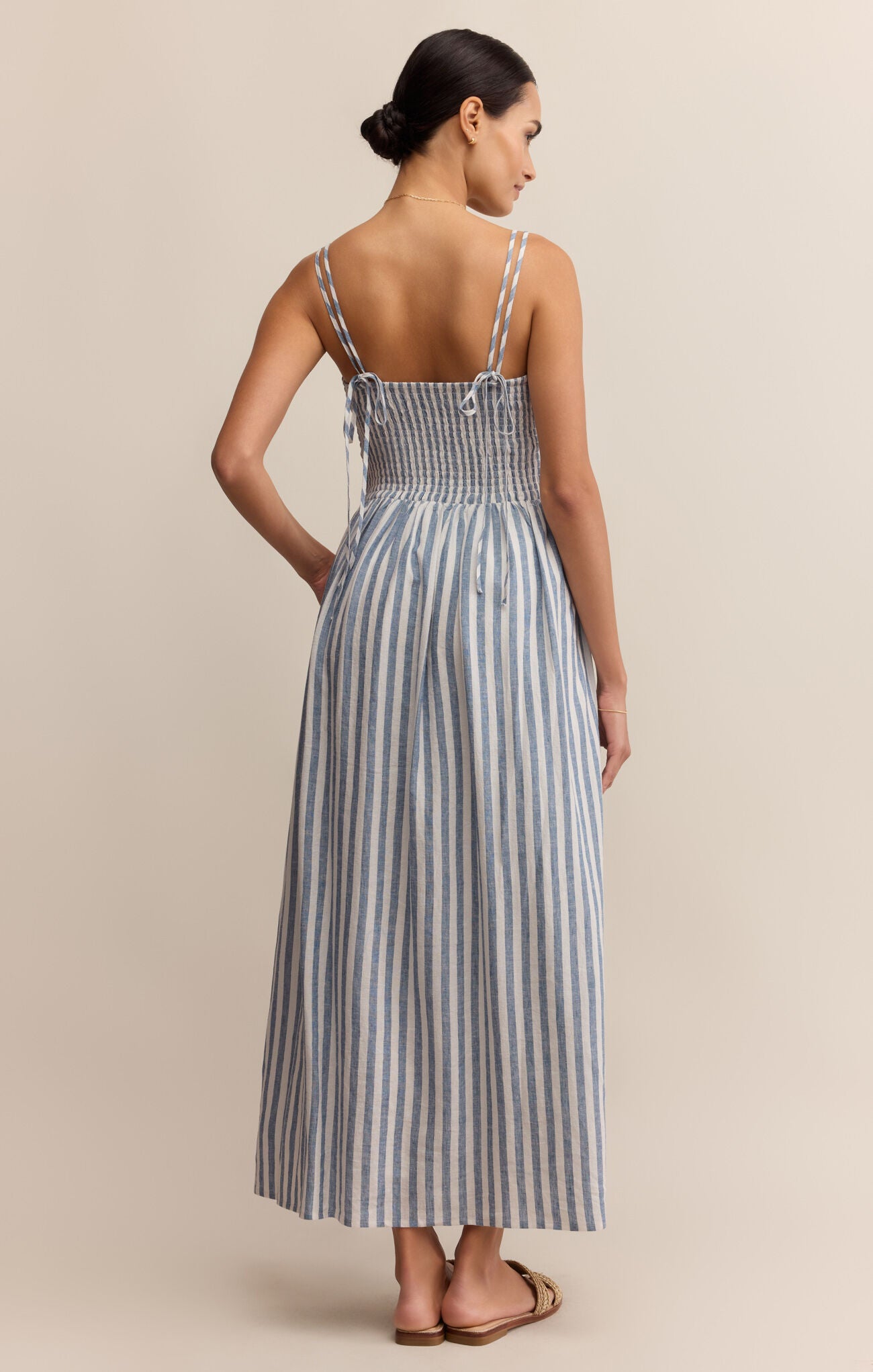 Z Supply Nadine Striped Midi Dress
