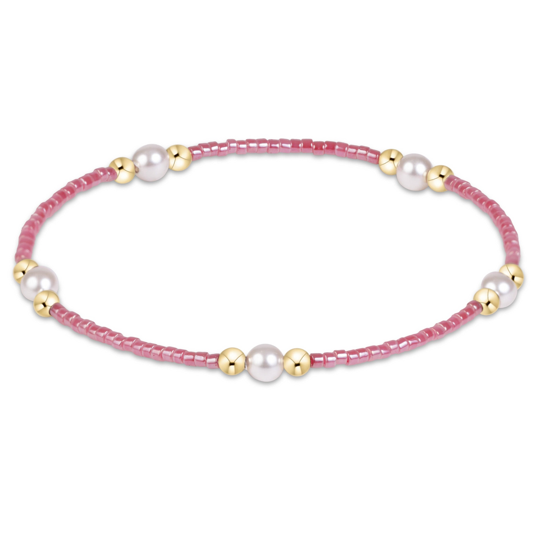 Enewton Hope Purpose Pearl Bracelet - Pink Champagne