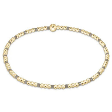 Enewton Hope Sincerity Pattern 2mm Bead Bracelet - Milkshake