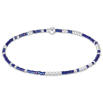 Enewton Hope Unwritten Sterling Bracelet - Blue Metallic
