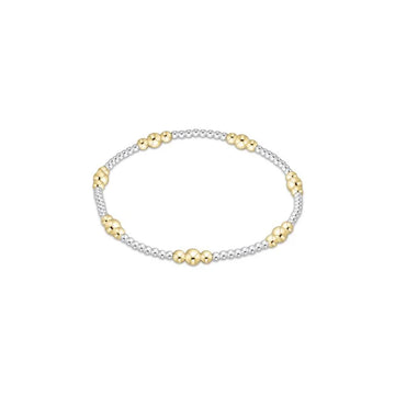 Enewton Purpose Gold 4mm Bead Bracelet - Mixed Metal