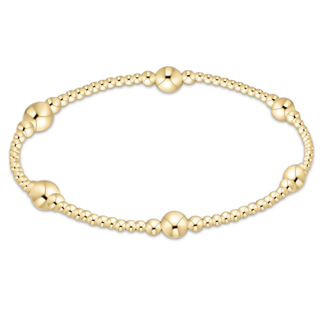 Enewton Purpose Gold 5mm Bracelet