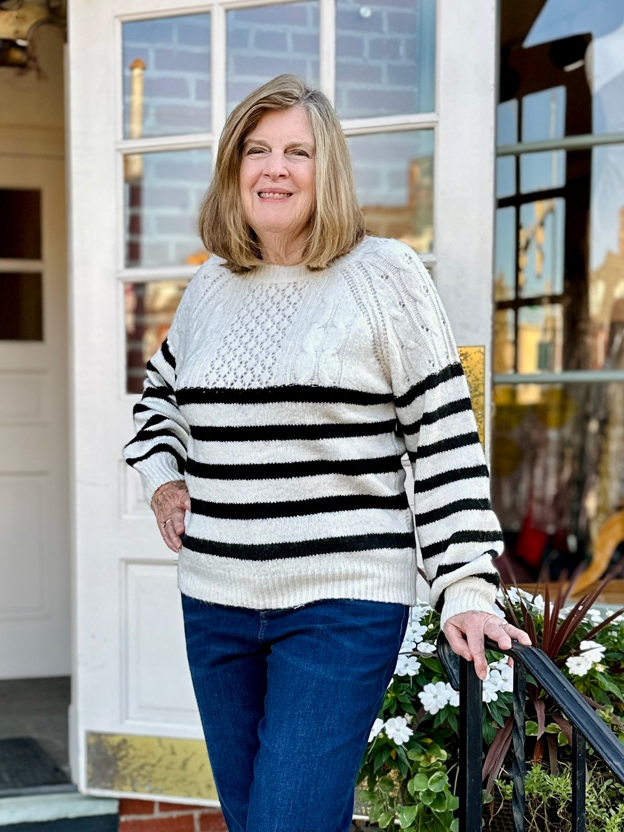 Molly Bracken Timeless Stripe Sweater