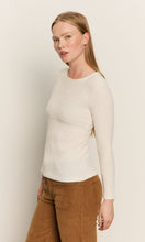 Sanctuary Long Sleeve Crew Lace Tee