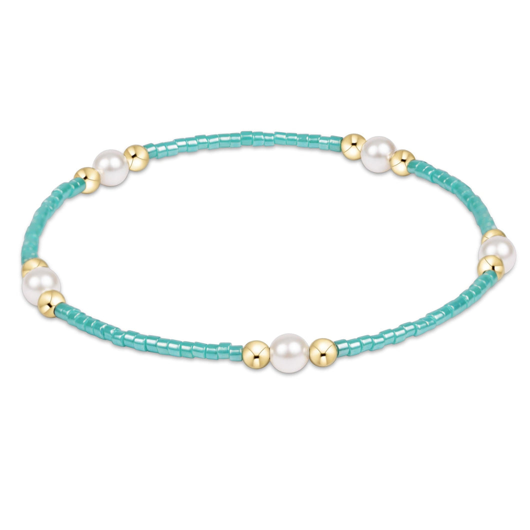 Enewton Hope Purpose Pearl Bracelet - Sea Glass