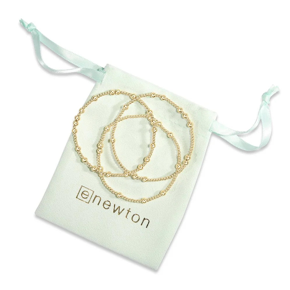 Enewton Hope Unwritten 4mm Bead Bracelet - Gold