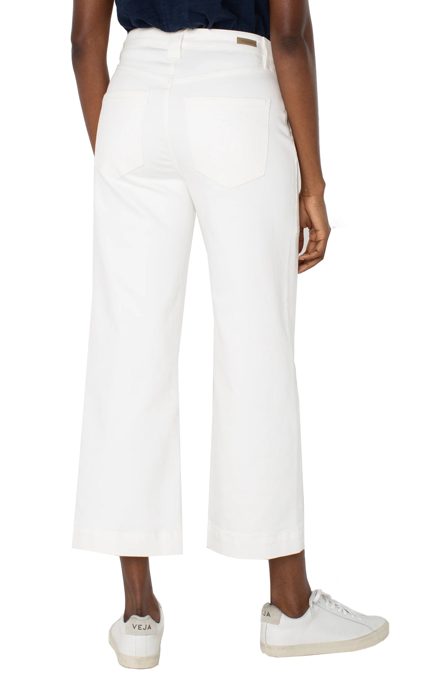 Liverpool Stride Hi-rise Wide Leg Crop
