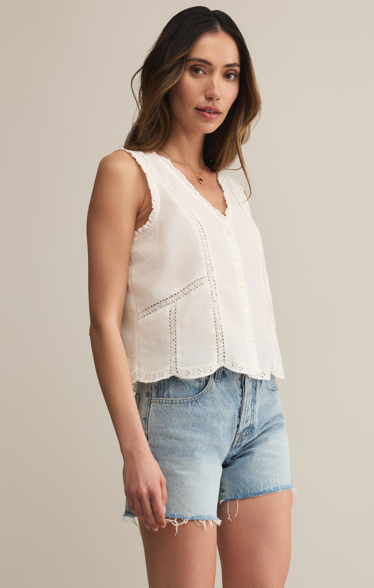 Z Supply Tomi Embroidered Tank