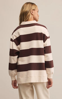 Z Supply Rugby Brushed Fleece Henley