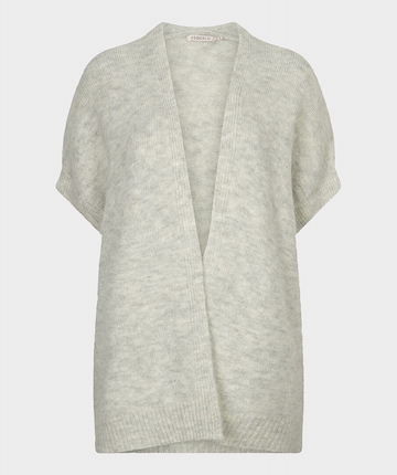 Esqualo Light Grey Cap Sleeve Long Knit Vest