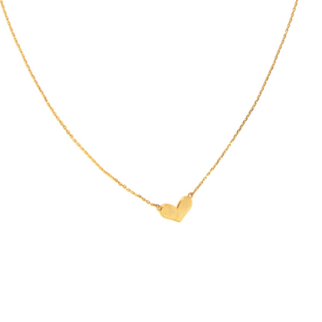 Joy Susan Gold Heart Necklace