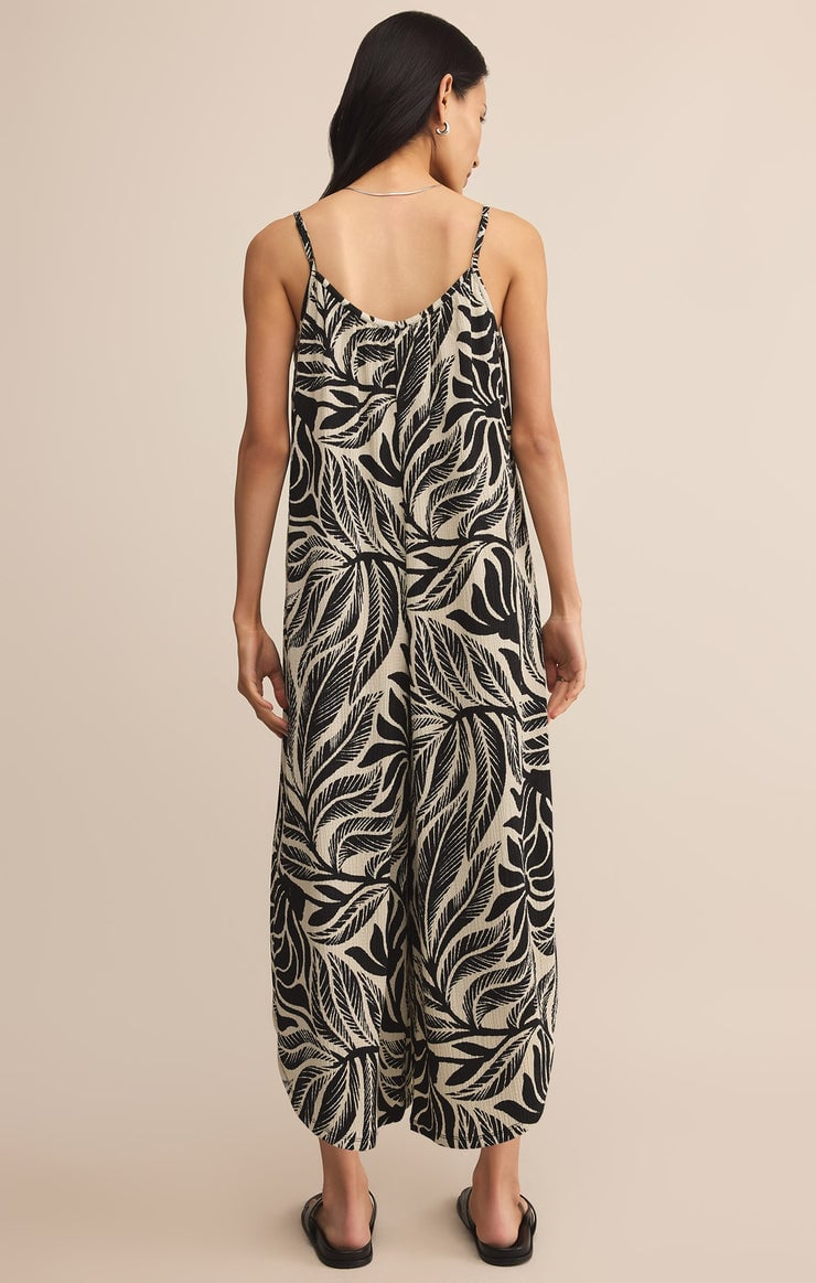 Z Supply Flared Palm Jumpsuit