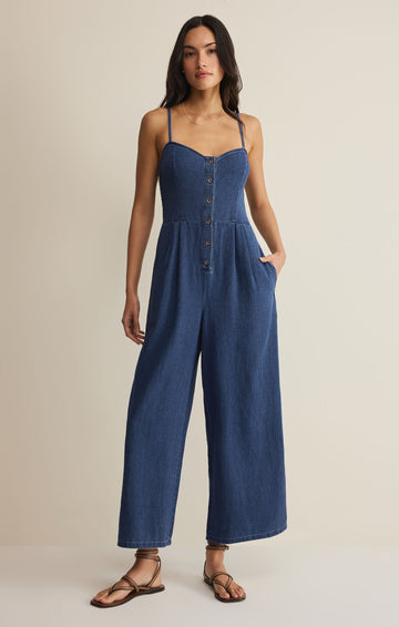 Z Supply Angel Eyes Twill Jumpsuit