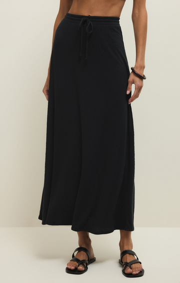 Z Supply Black Idris Maxi Skirt