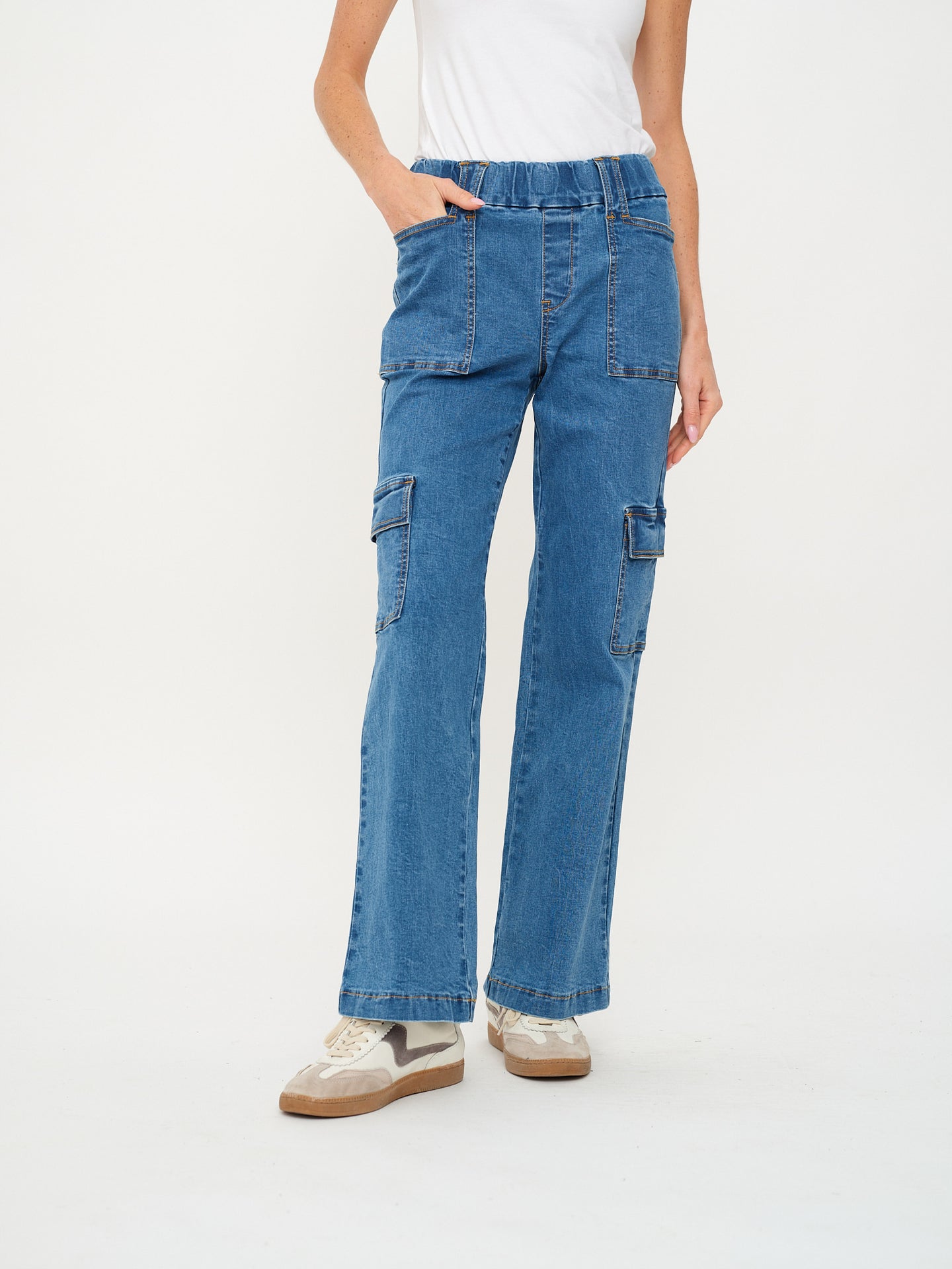 Lucy Denim Cargo