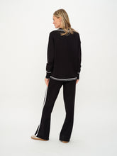 Kellie Stitched V-Neck Top