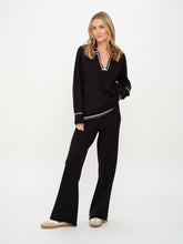 Kellie Stitched V-Neck Top