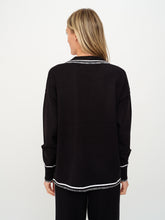 Kellie Stitched V-Neck Top