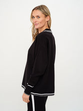 Kellie Stitched V-Neck Top