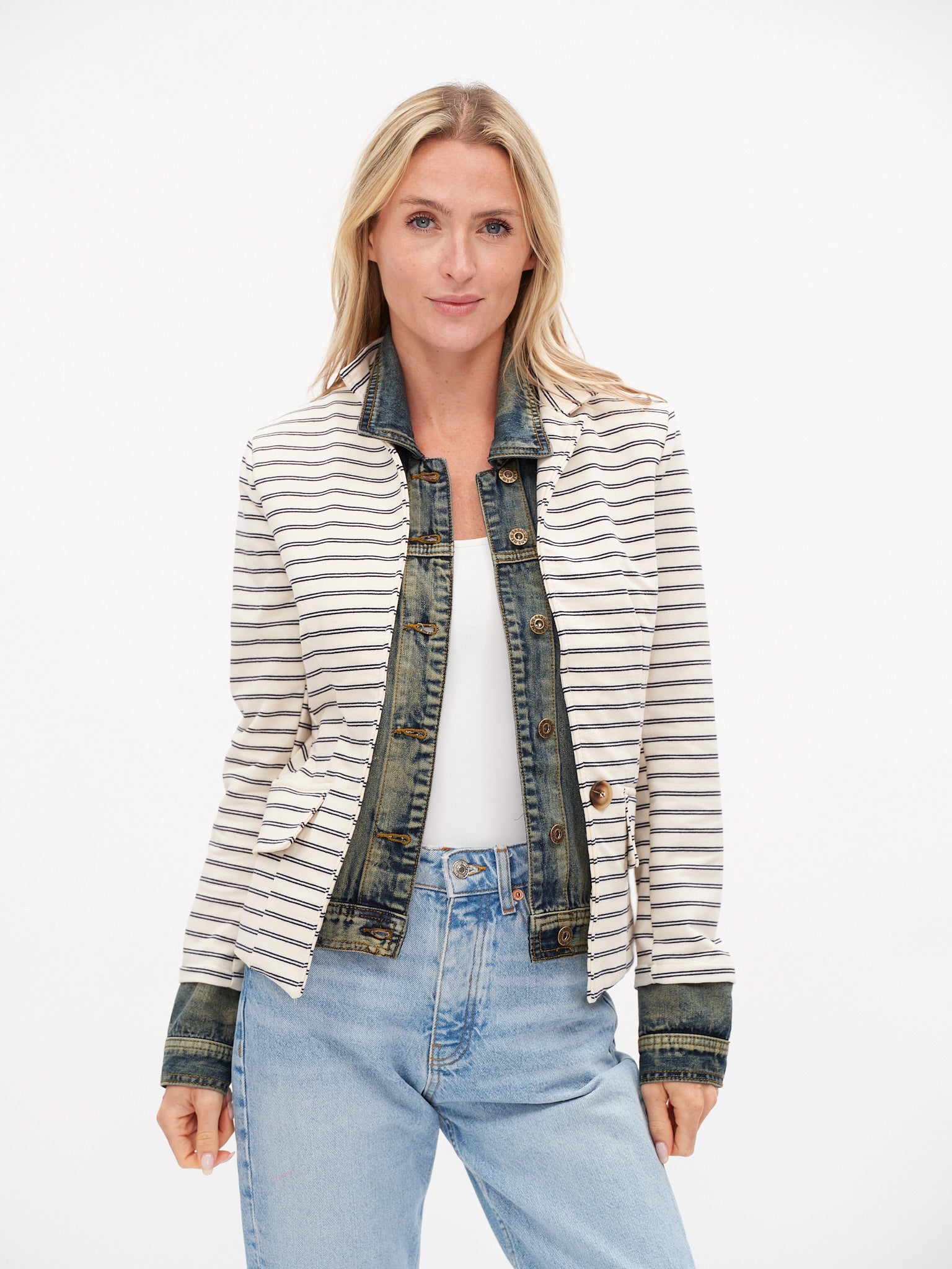 Clarissa Stripe Jacket