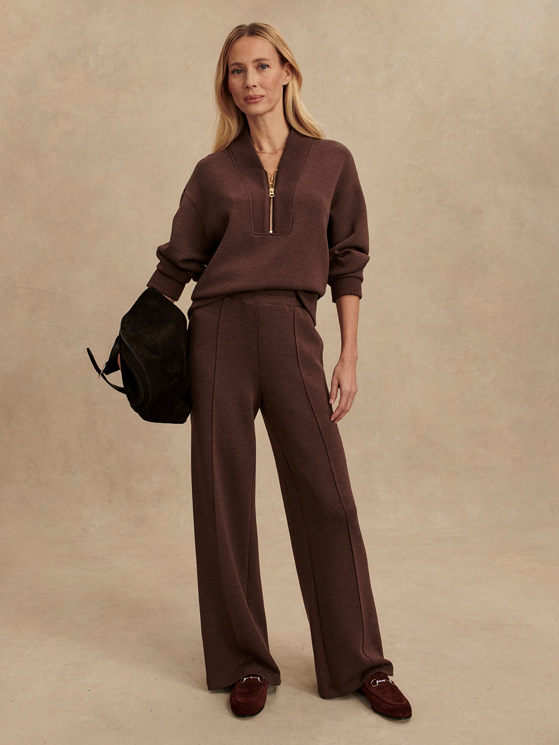 Varley Sally Half Zip Sweat