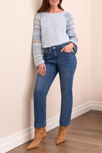 Audrey Hugging Straight Crop Jeans