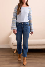 Audrey Hugging Straight Crop Jeans