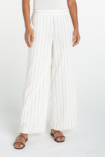Liverpool Pull-on Wide Leg Woven Pant