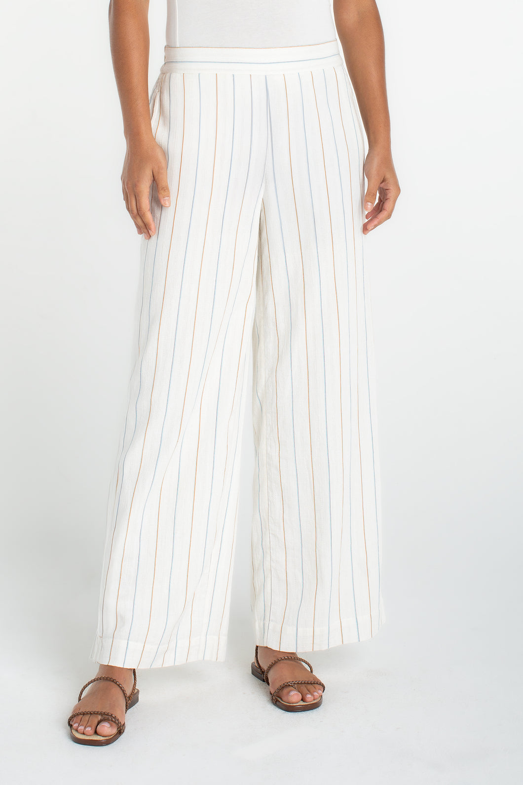 Liverpool Pull-on Wide Leg Woven Pant