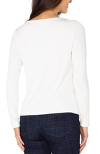 Liverpool Long Sleeve Boat Neck Top
