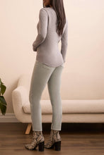 Waffle Knit Henley Top