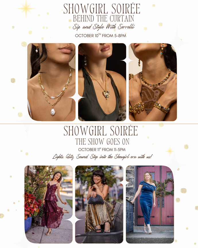 Step Into the Showgirl Era: A Weekend of Style, Sparkle & Celebration