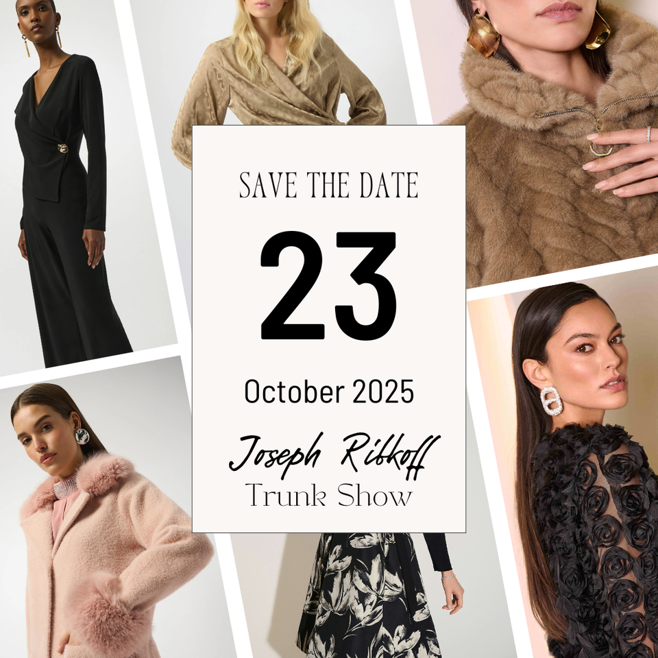 Joseph Ribkoff Trunk Show at Bella Jules | October 23, 2025 – West Reading, PA