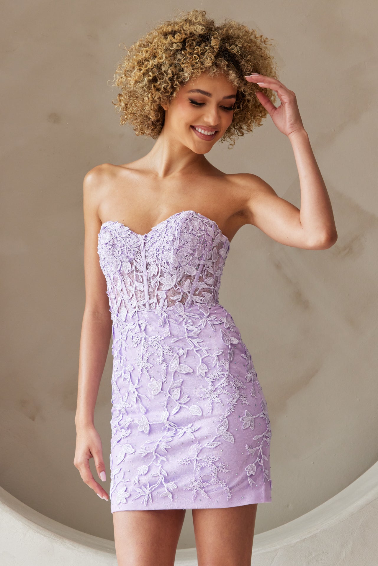 Amelia Couture Homecoming Dress Style 7053S Short prom Amelia Couture