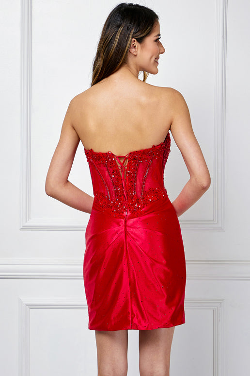 Amelia Couture Homecoming Dress Style 9062S