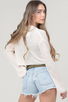 Light Weight Flare Sleeve Cardigan