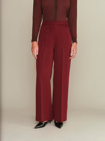 Alex Burgundy Pants