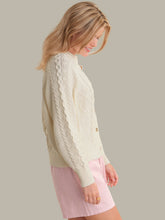 Chalk Raven Raglan Cable Cardigan