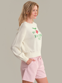 Chalk Combo Bella Graphic Pullover