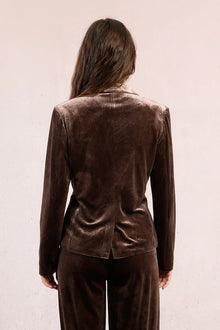 Molly Bracken Rich Velvet Blazer